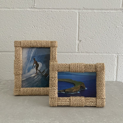 Abaca Rope Photo Frame