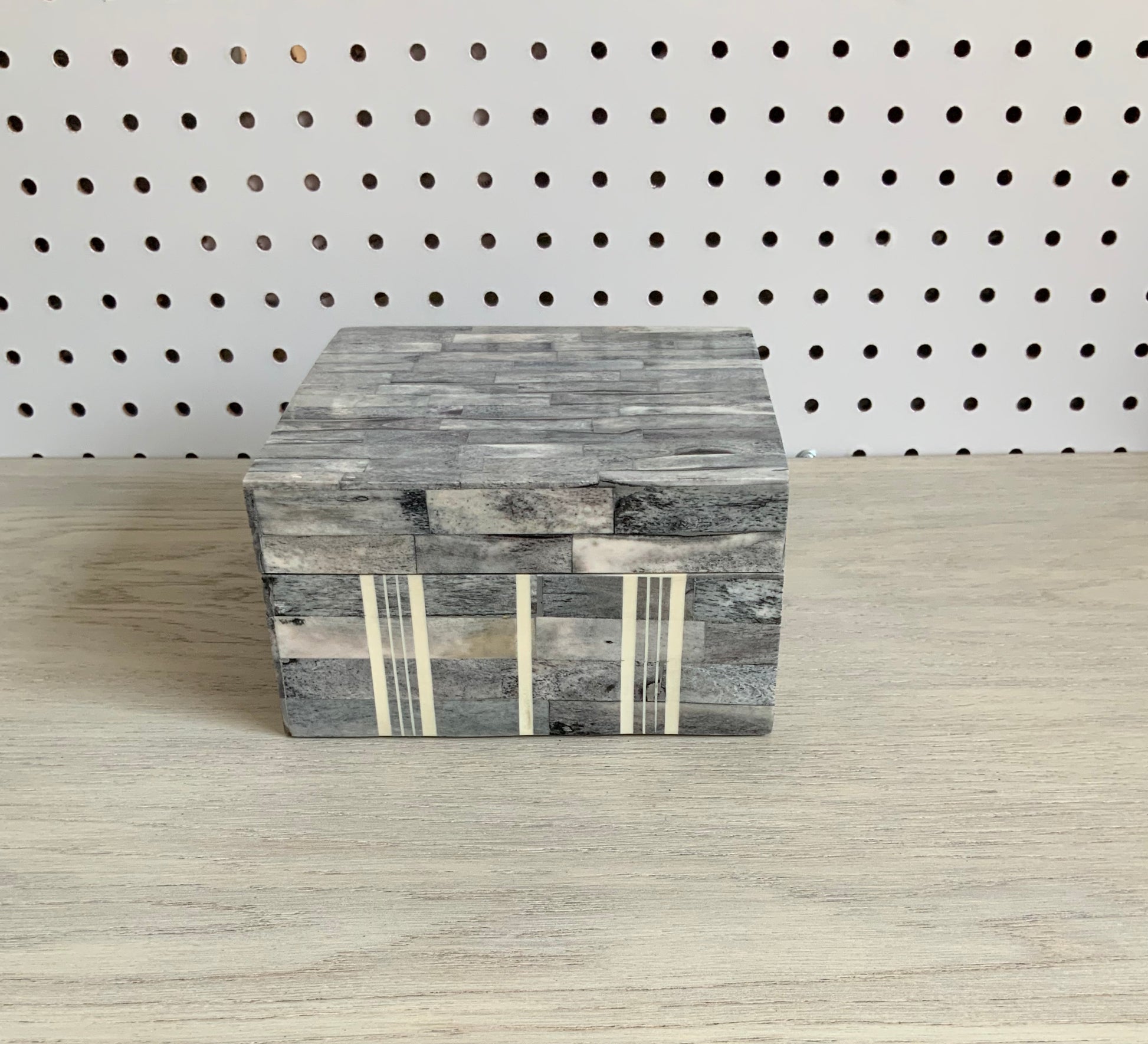 Grey Striped Box