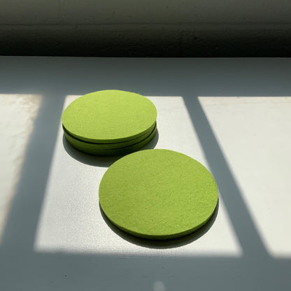 Pressed Wool Coasters