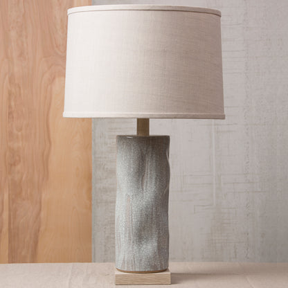 Tall Undulating Cylinder Lamp