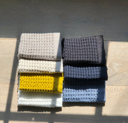 Waffle Weave Face Towel