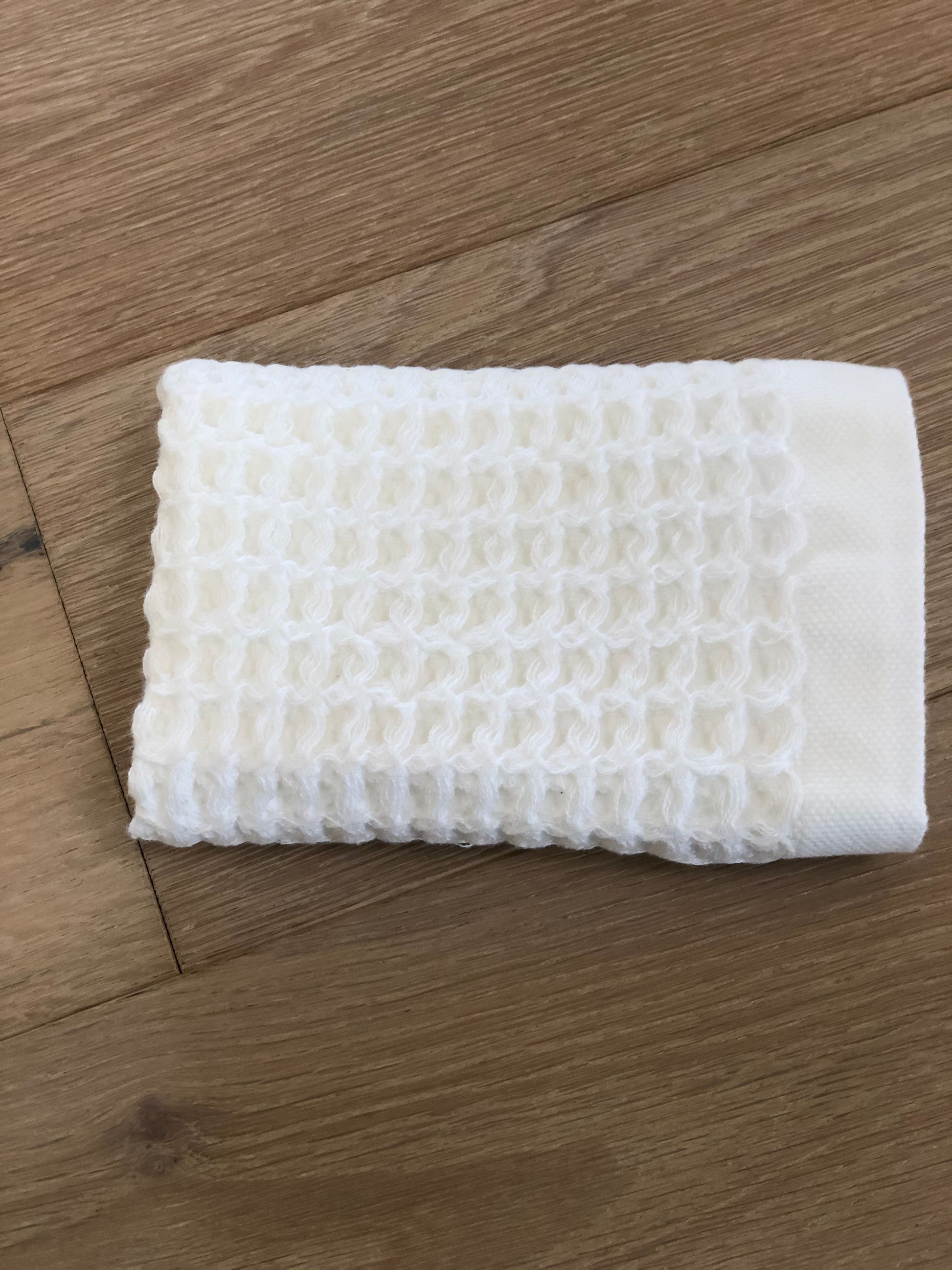 Waffle Weave Face Towel